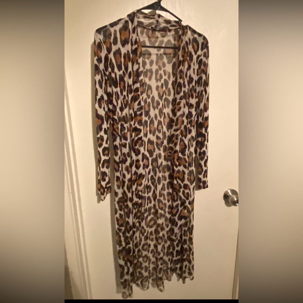 Leopard kimono